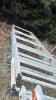 2 x aluminium work trestles - 2