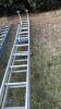 2 x aluminium double roofing ladder - 3