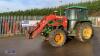 JOHN DEERE 2650 4wd tractor c/w Chillton loader (s/n 753597L)