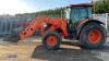 2016 KUBOTA M8560 4wd tractor c/w Kubota LA1354 joystick control loader, bucket, twin assister rams, 2 x spool valves, top link, floatation tyres, power shuttle, A/c, air seat (YN16 CRU)(V5 in office) - 13