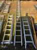 Aluminium double extension ladders (approx 32ft) - 4