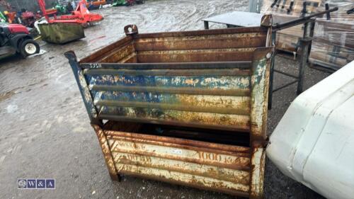 2 x scrap bins