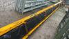 FYSON 26ft rubber belted conveyor c/w wheels & 3-phase motor - 3