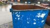 Skip bin (blue)