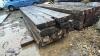 4 x hardwood heavy duty bog mats (approx 5m long) - 2