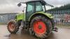 CLAAS ARES 697ATZ 4wd tractor, 3 x spool valves, twin assister rams, cab suspension, front suspension, air seat, power shuttle & power shift (WK55 AZX) - 14