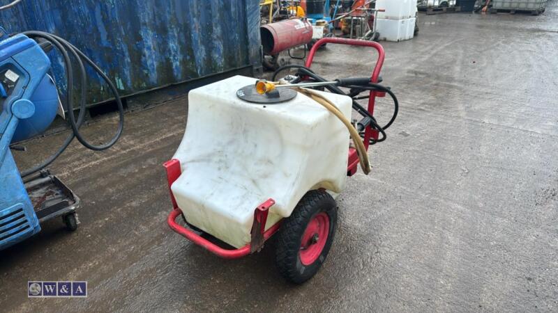 DEMON HONDA pressure washer c/w hose & lance