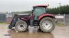 CASE MAXXUM 115 4wd tractor c/w Quickie Q58 loader, twin assister rams, 3 x spool valves, loader joystick controls, F/R shuttle, air seat, air con (VX60 GNN)(V5 in office) - 2