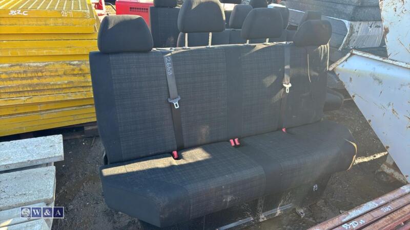 Rear benchseat for crew cab