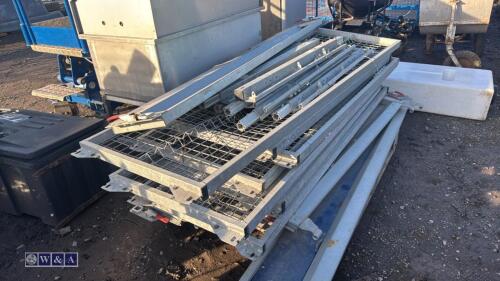 Pallet of cage sides to suit Brian James 18ft trailer