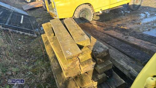 Quantity of timber (Approx 9 x 4) & sleepers