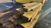 Quantity of timber (Approx 9 x 4) & sleepers - 2