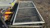 Approximately 5 x metal mesh panels - 3