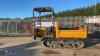 YANMAR C30 rubber tracked straight skip dumper - 2