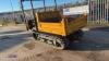 YANMAR C30 rubber tracked straight skip dumper - 4