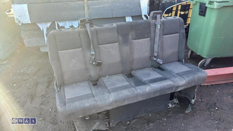 3- seater rear bench seats