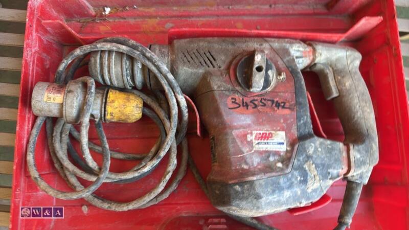 HILTI TE30 110v breaker c/w case