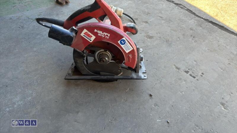 HILTI SCW70 110v circular saw