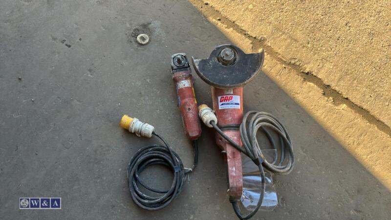 HILTI DCG230-D 110v grinder & HILTI 110v angle grinder