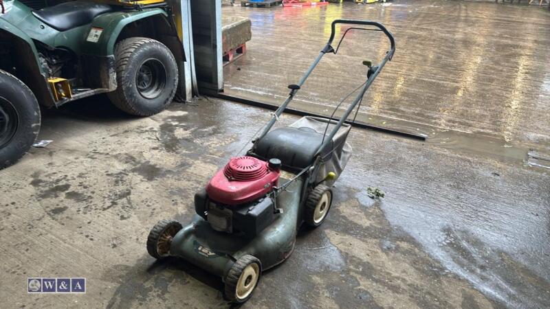 HONDA IZY petrol mower c/w collection box