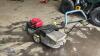 HONDA IZY petrol mower c/w collection box - 2