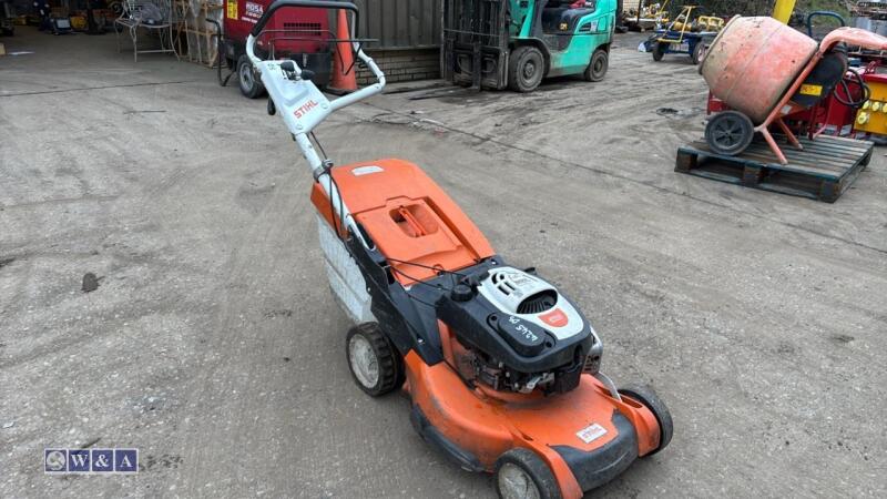 STIHL RM HRS petrol rotary mower c/w collection box