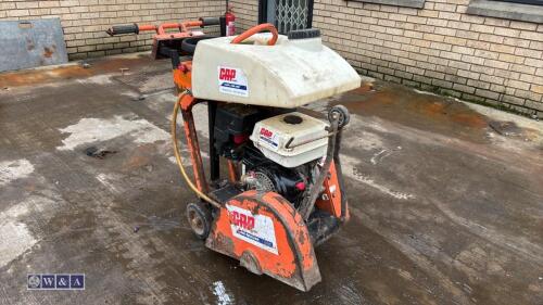 CLIPPER 451 petrol road saw c/w dust suppression bottle