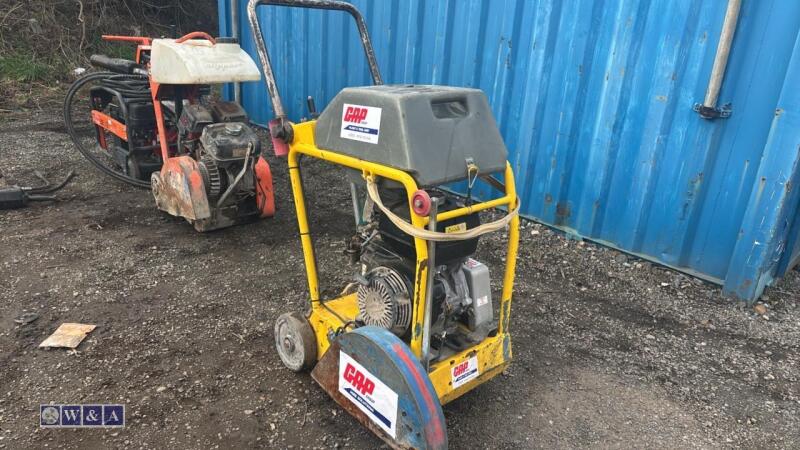 WACKER NEUSON petrol road saw c/w dust suppression bottle (3322416)