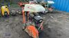 CLIPPER CS451 petrol road saw c/w dust suppression bottle