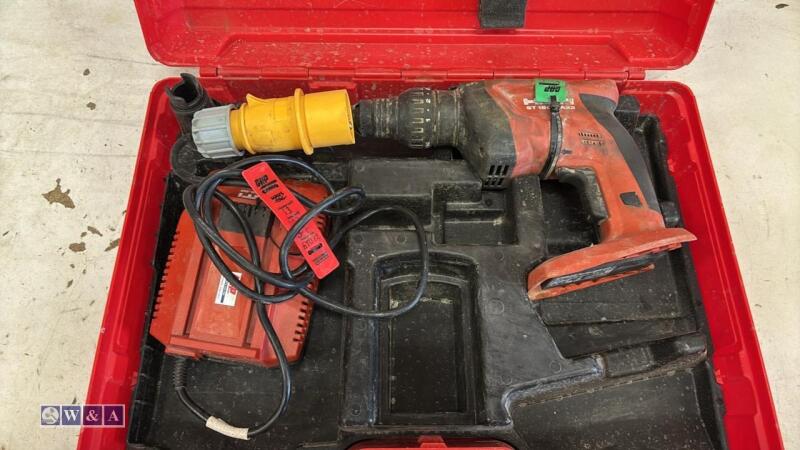 HILTI ST1800A22 cordless tek gun c/w case