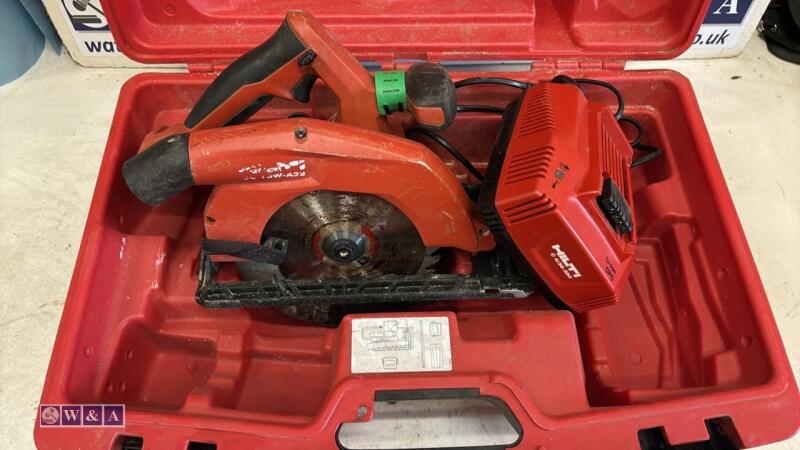 HILTI SC-70W-A22 cordless circular saw c/w case