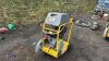 WACKER NEUSON petrol road saw c/w dust suppression bottle (3275431) - 2