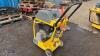 WACKER NEUSON petrol road saw c/w dust suppression bottle (3336927) - 3