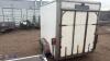 8 x 5 twin axle box trailer c/w rear loading door - 3