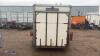 8 x 5 twin axle box trailer c/w rear loading door - 4