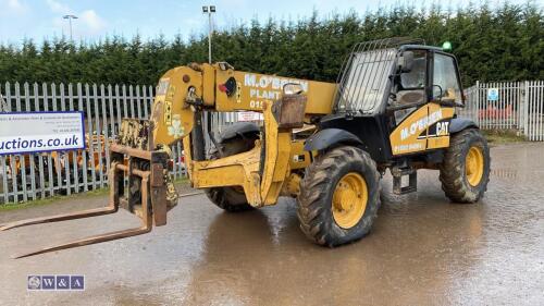 2004 CATERPILLAR TH560B telescopic handler (s/n 00587) 5t lift 13m reach