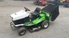 ETESIA VFHH petrol ride on mower c/w hydraulic tip collector - 5