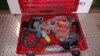 HILTI TE-700 110v breaker c/w case