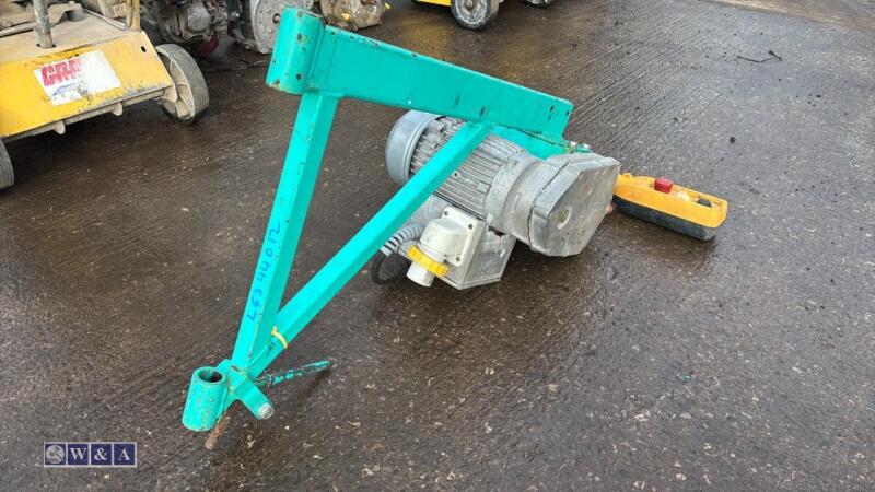 110v scaffold winch