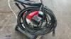 PARKER petrol pressure washer c/w hose & lance - 7