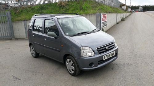 SUZUKI WAGON R 5dr hatchback car (FP06 UVK) (V5 in office)(MoT 22nd April 2022)