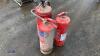 3 x fire extinguishers - 2