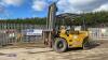 LANSING HENLEY 12t diesel driven forklift truck S/n: 066707 with duplex mast & forks