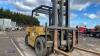 LANSING HENLEY 12t diesel driven forklift truck (s/n 066707) with duplex mast & forks - 6