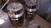 2 x stainless steel milk churns