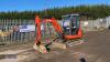 2016 KUBOT KX61-3 rubber tracked excavator (383724) with bucket, blade, piped & Q/hitch