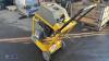 WACKER NEUSON petrol road saw c/w dust suppression bottle - 3