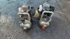 2 x 1'' petrol water pumps - 2