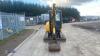 2013 JCB 802.6 rubber tracked excavator S/n: 01779264) with bucket, blade, piped & Q/hitch - 7