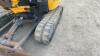 2013 JCB 802.6 rubber tracked excavator S/n: 01779264) with bucket, blade, piped & Q/hitch - 12